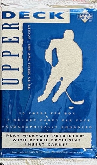 1994-95 Upper Deck Series 2 Hockey Retail Pack